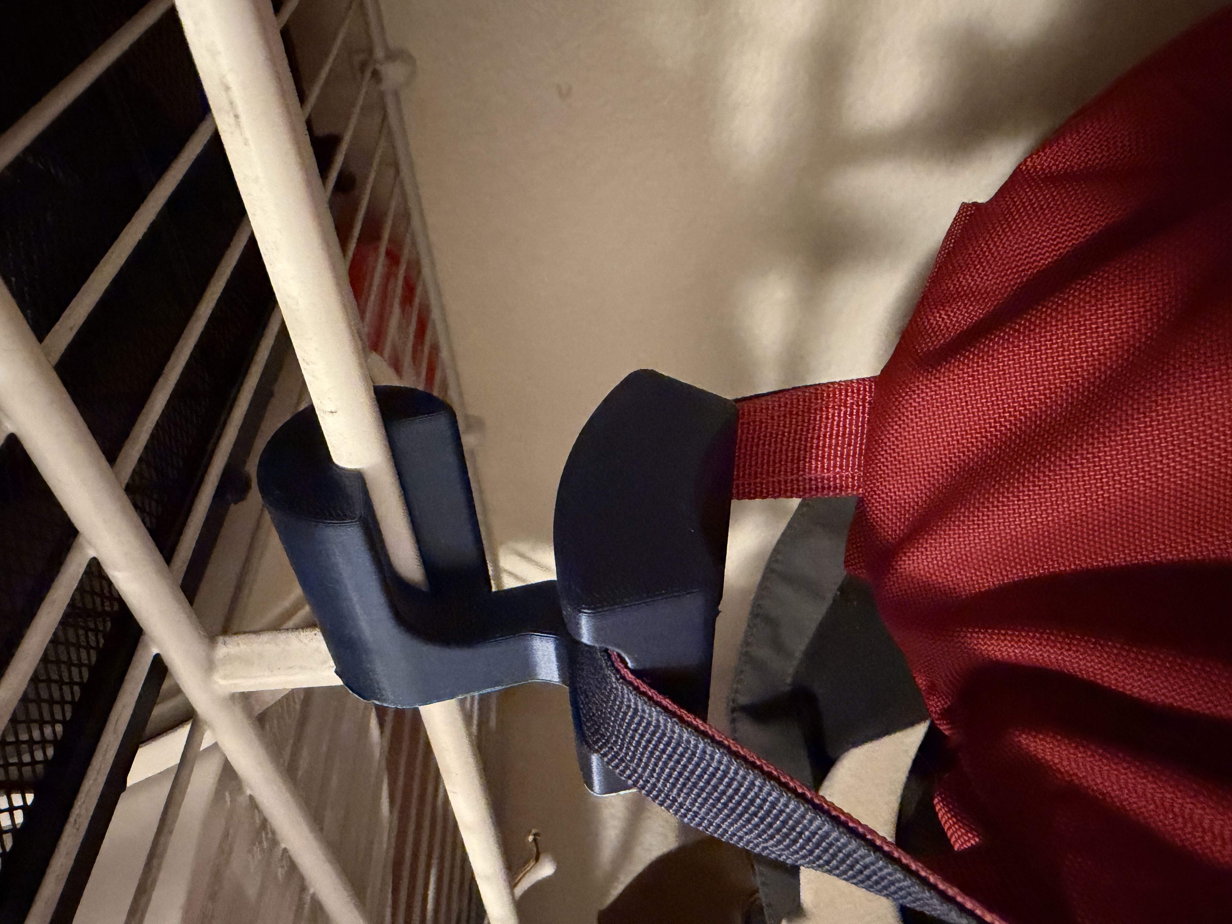 Backpack Hanger for Wire Shelf