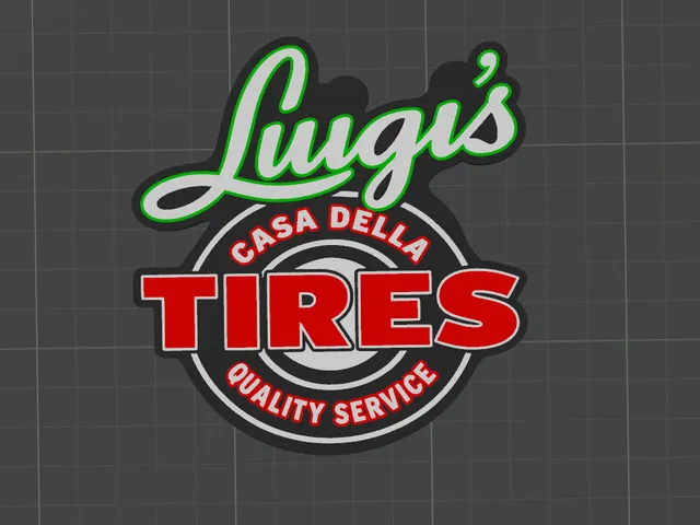 Luigi'sTires logo sign from Cars film