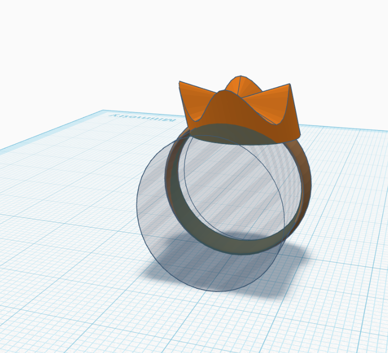 ring with crown