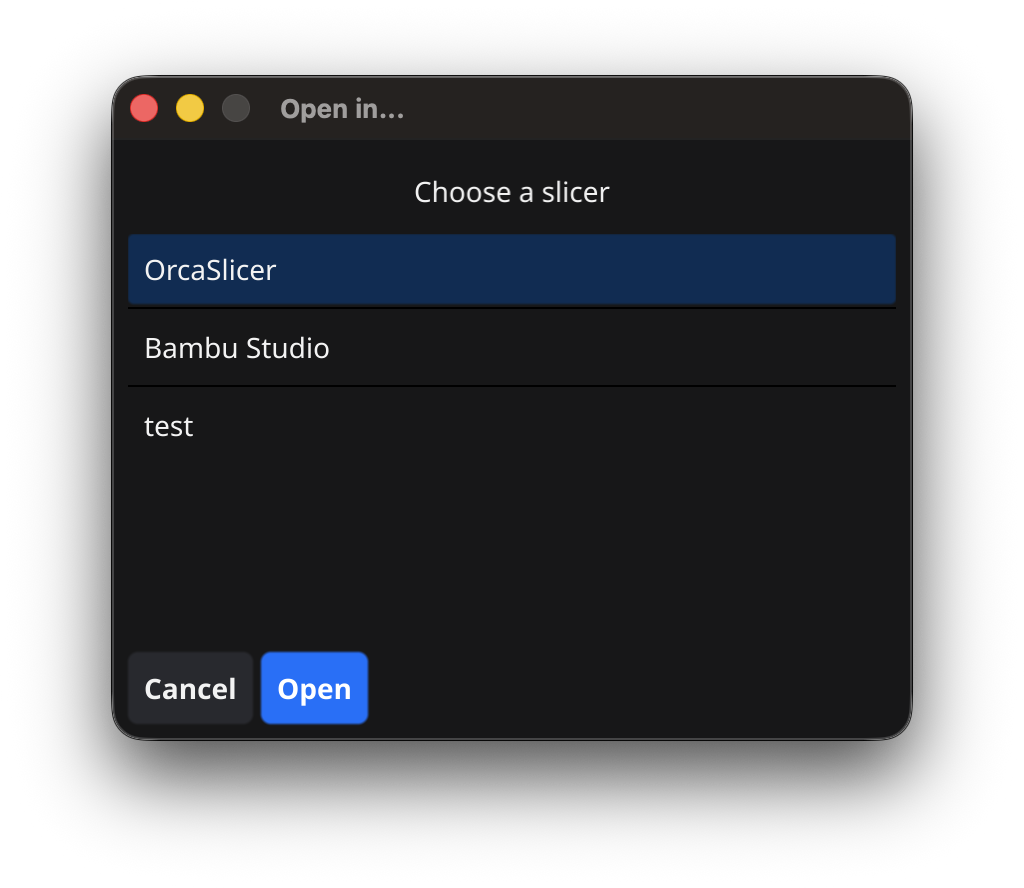 QSlicerPicker utility (Open in Slicer of Choice Automatically!)