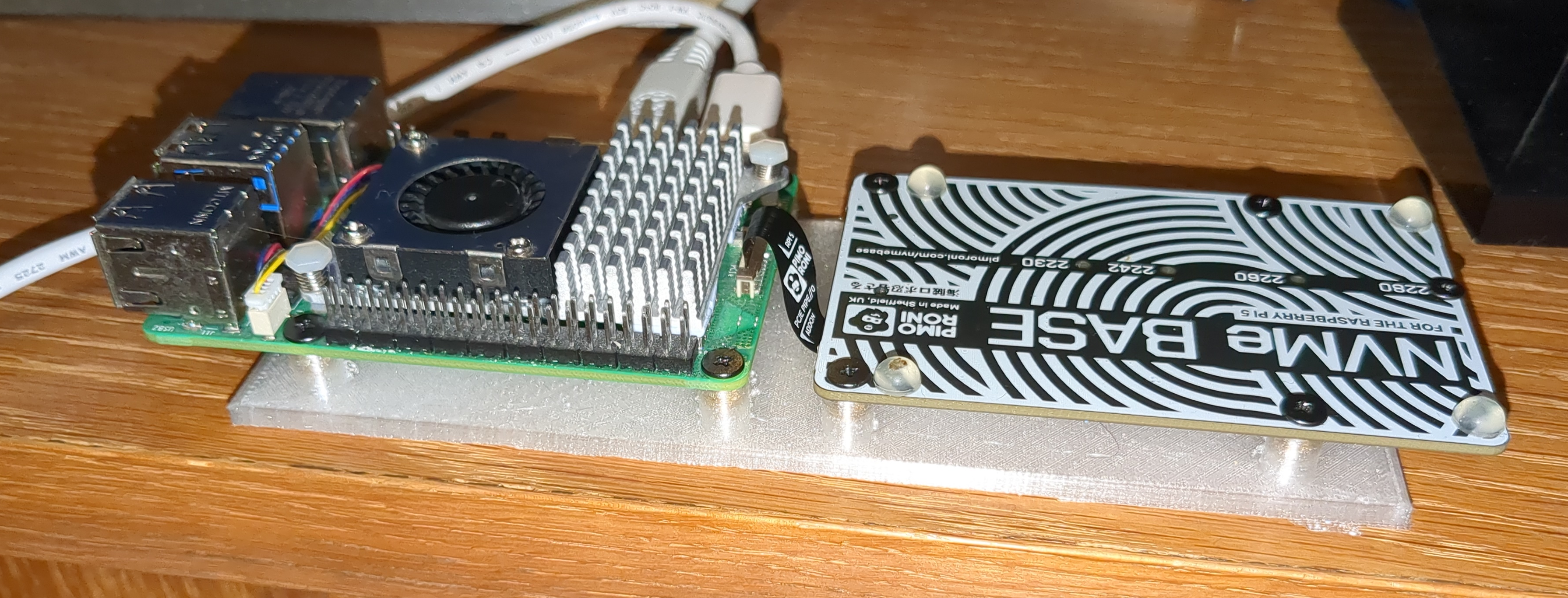 pi-5 and ssd base plate