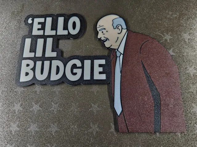 HELLO LITTLE BUDGIE - Fred Elliott