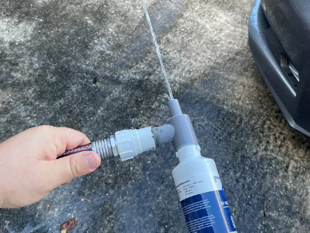 Garden Hose Adapter for Fridge Water Filter