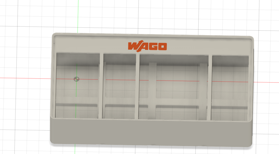 Gridfinity Wago Clamp Box 2x4x6 Remix