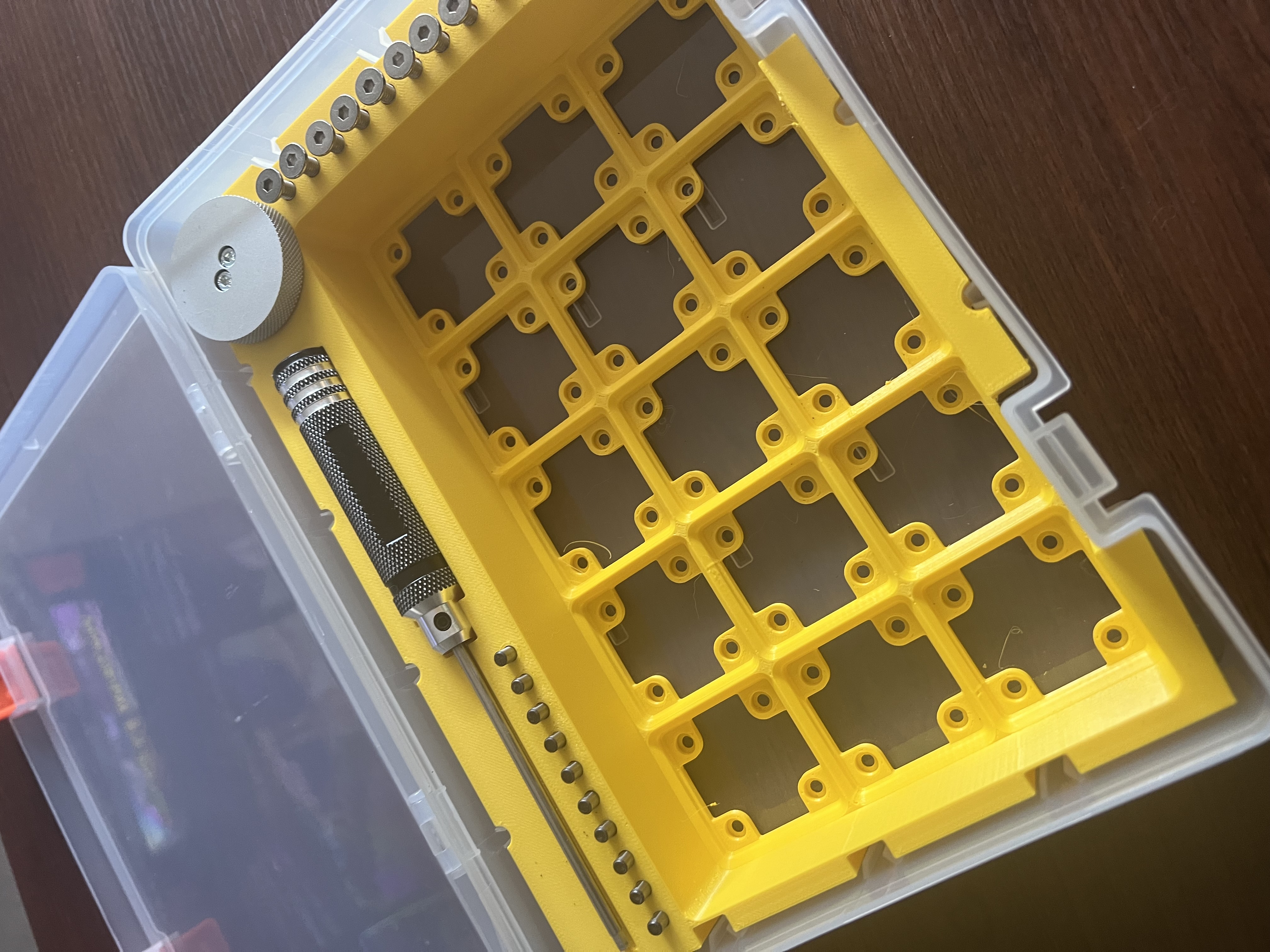 Carvera Toolkit replacement insert using Gridfinity. — thumbnail 3