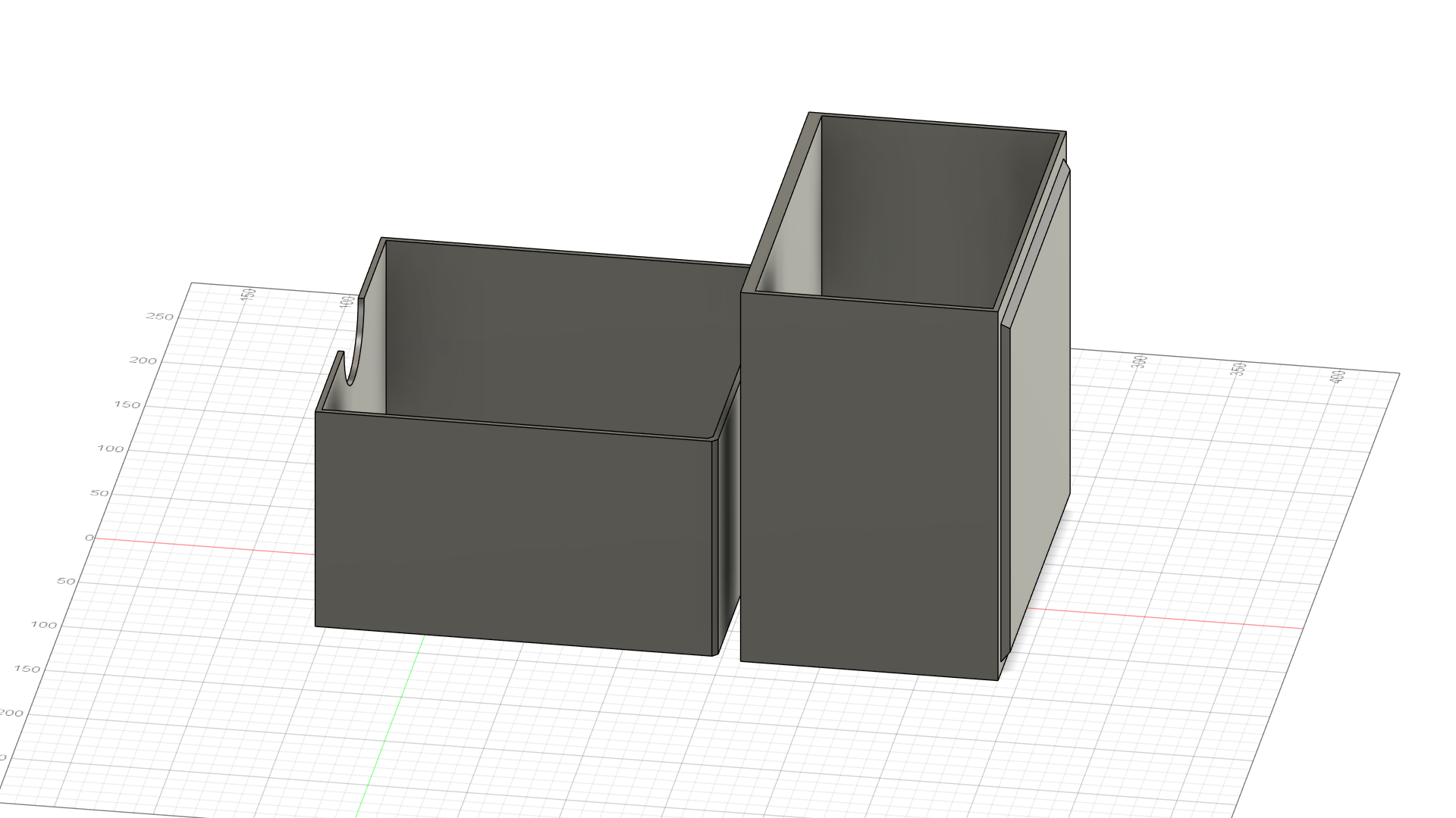 Miniatura 2 do modelo 3D Big stackable drawers