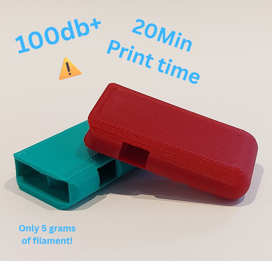 100db+ Pocket Whistle