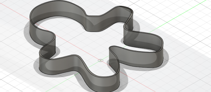 Gingerbread cookie cutter