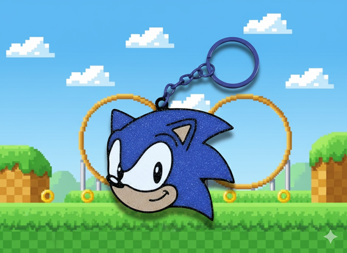 Sonic keychain - AMS