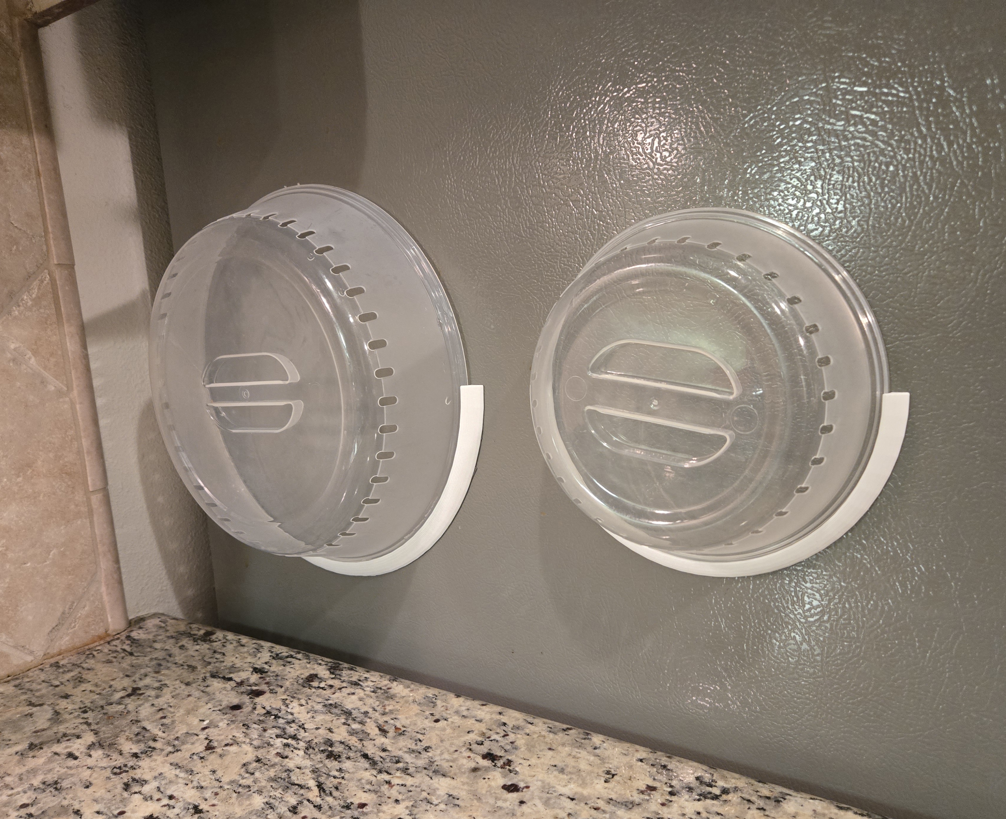 Microwave Oven Cover Holder Mount Two Sizes