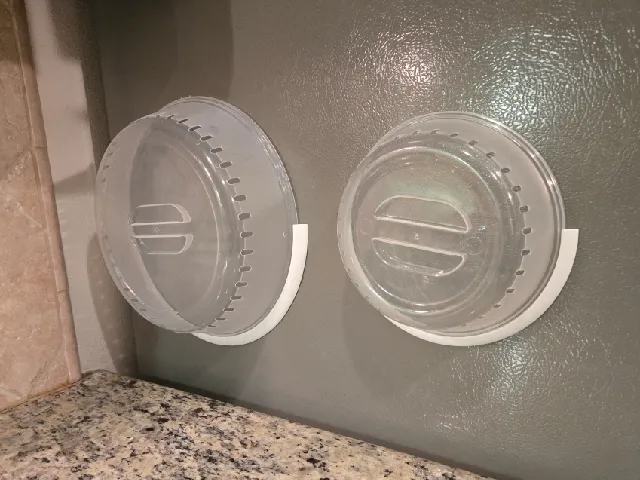 Microwave Oven Cover Holder Mount Two Sizes