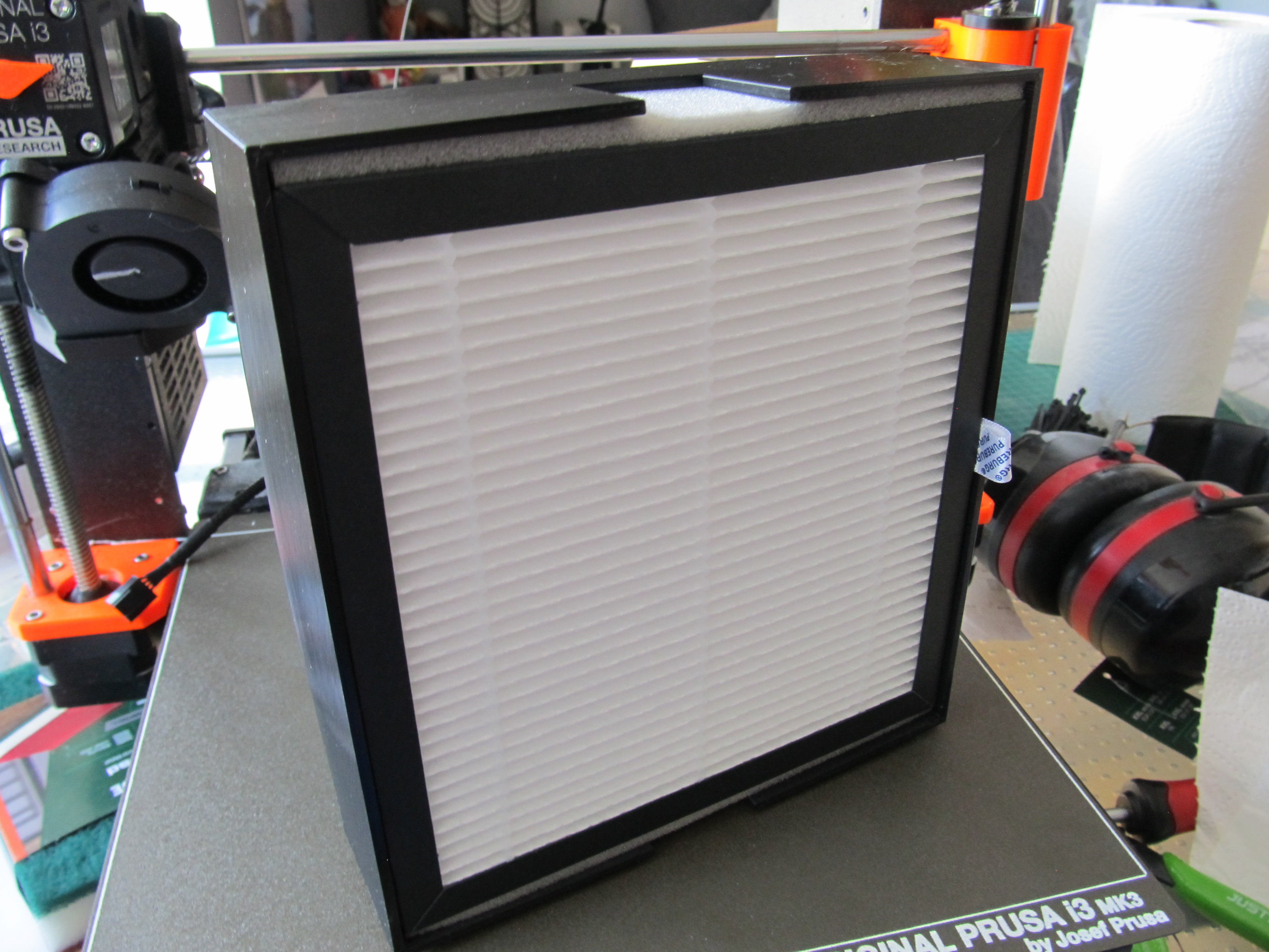 Hepa Filter Casing for 120mm fan