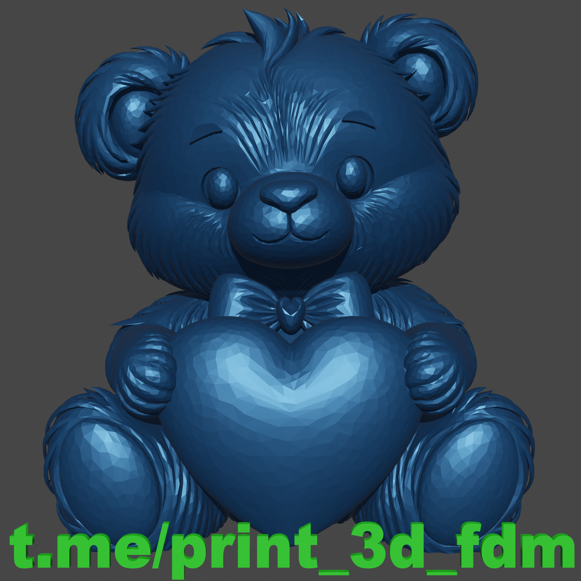 Teddy bear for Valentine's Day