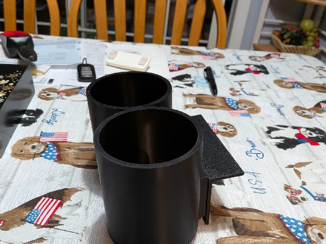 Dual Miata Cup Holder Bracket wtih 32 oz Cup