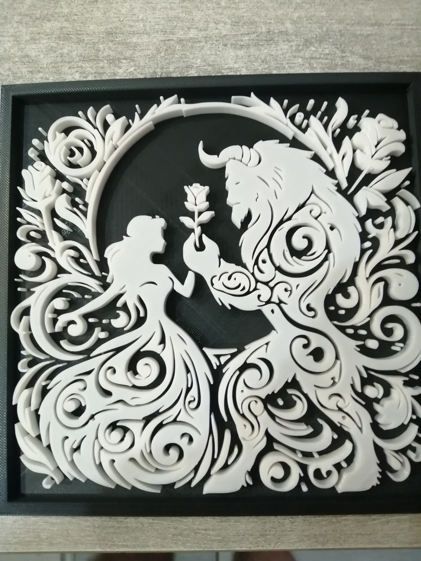 cadre de belle et la bête 2