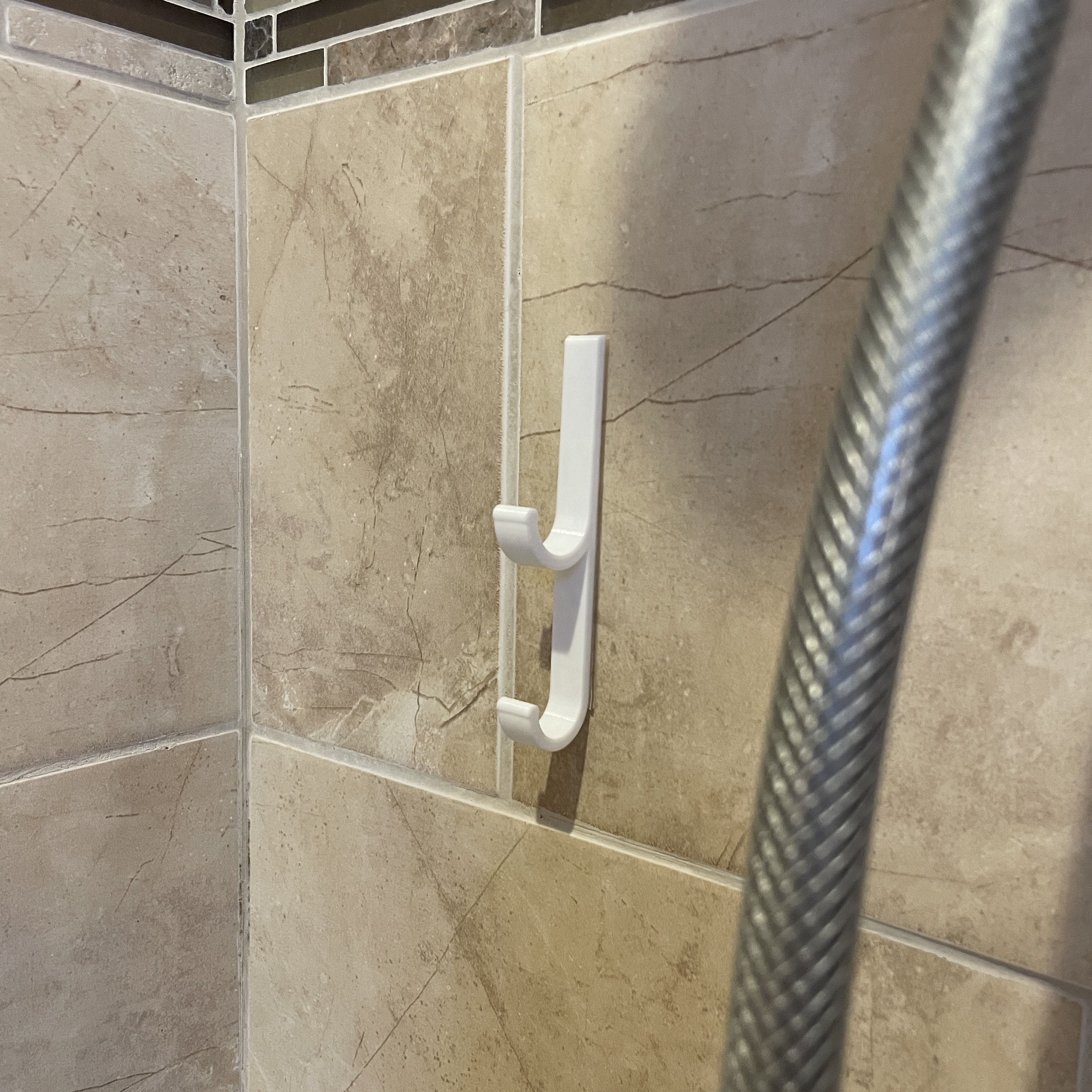 Shower Hooks - 2 Sided Tape