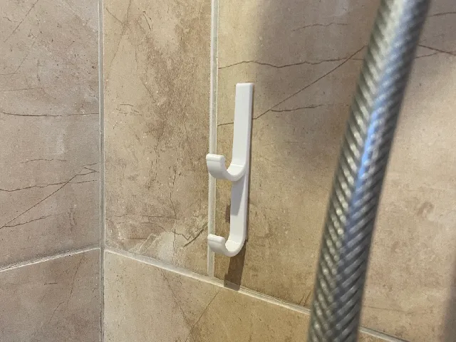 Shower Hooks - 2 Sided Tape