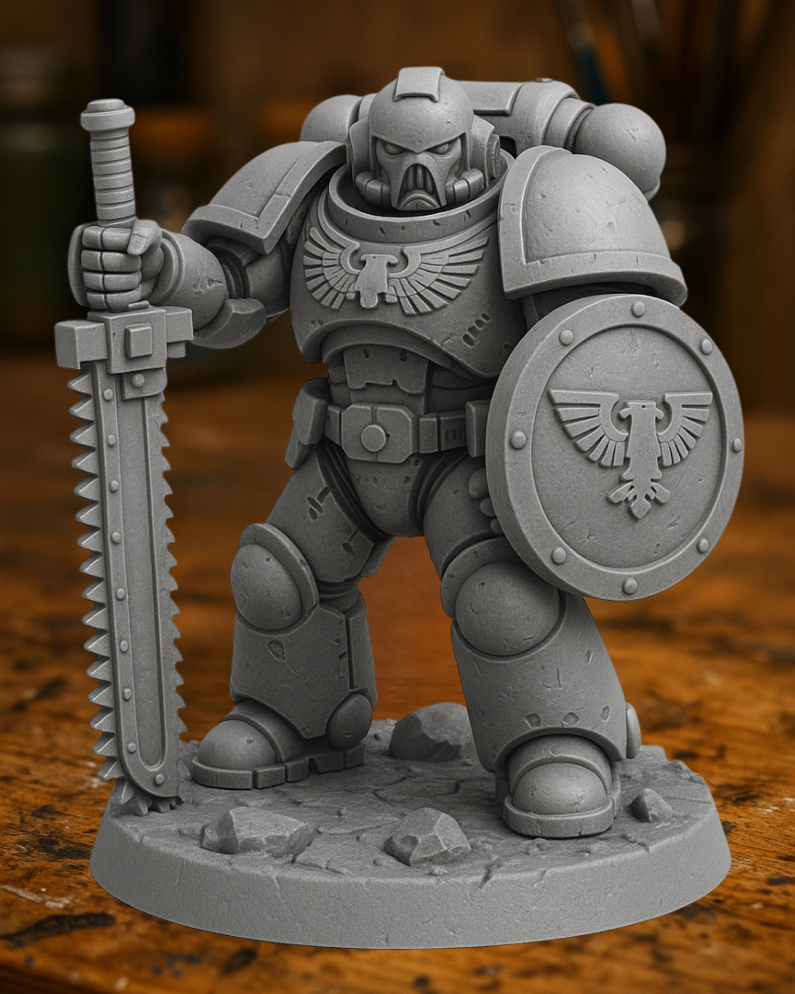 Galactic Crusader – Warhammer 40K Inspired Space Warrior