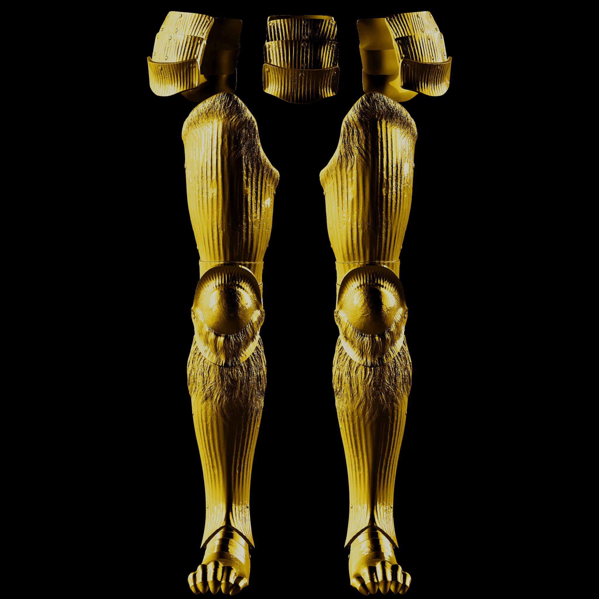 EXECUTOR COSPLAY - ELDEN RING NIGHTREIGN REPLICA FAN ART – LEG ARMOR