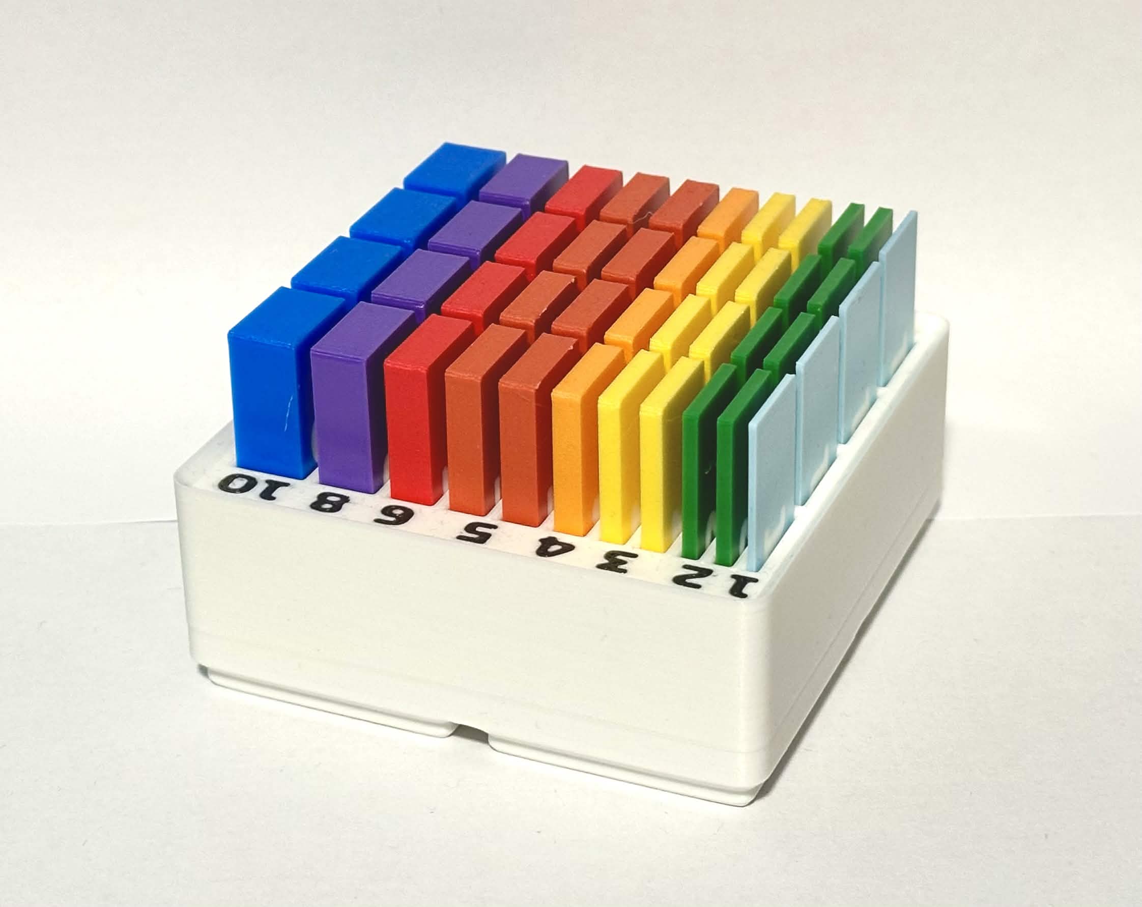 Metric Spacer/Gauge Block Set with Radius and Gridfinity compatibility