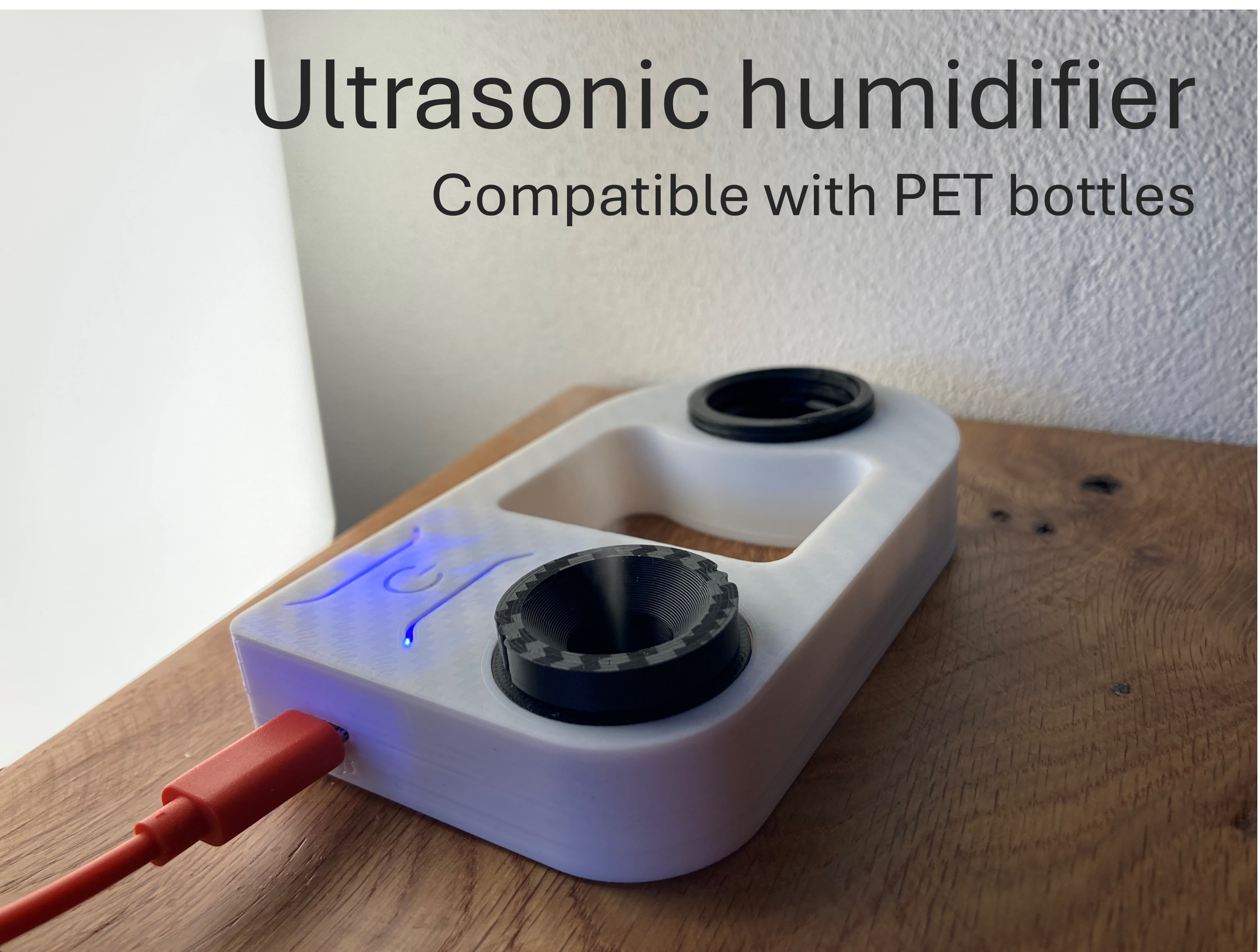 DIY Mini Ultrasonic Humidifier