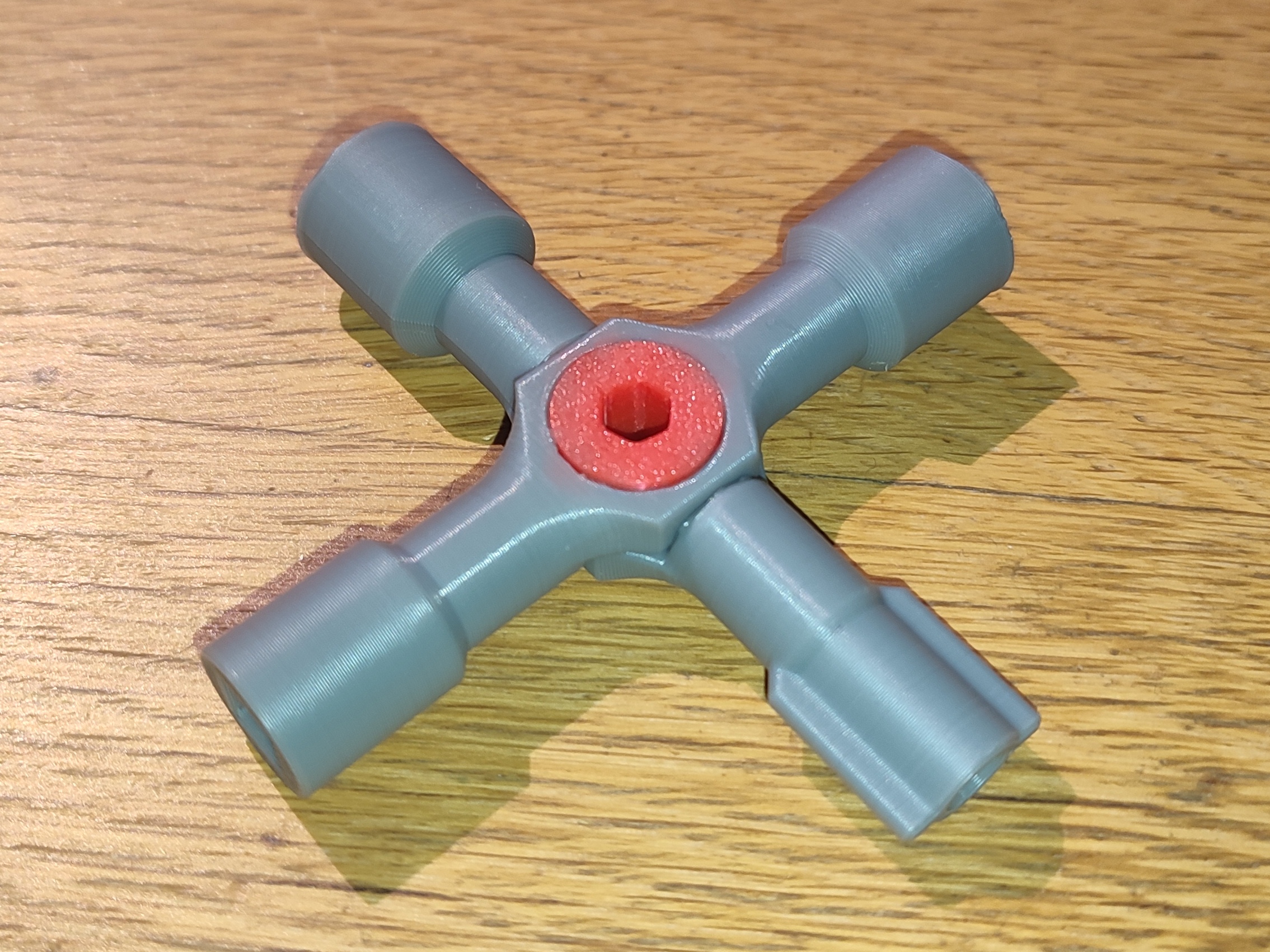 Universal 4 way utility key (improved)