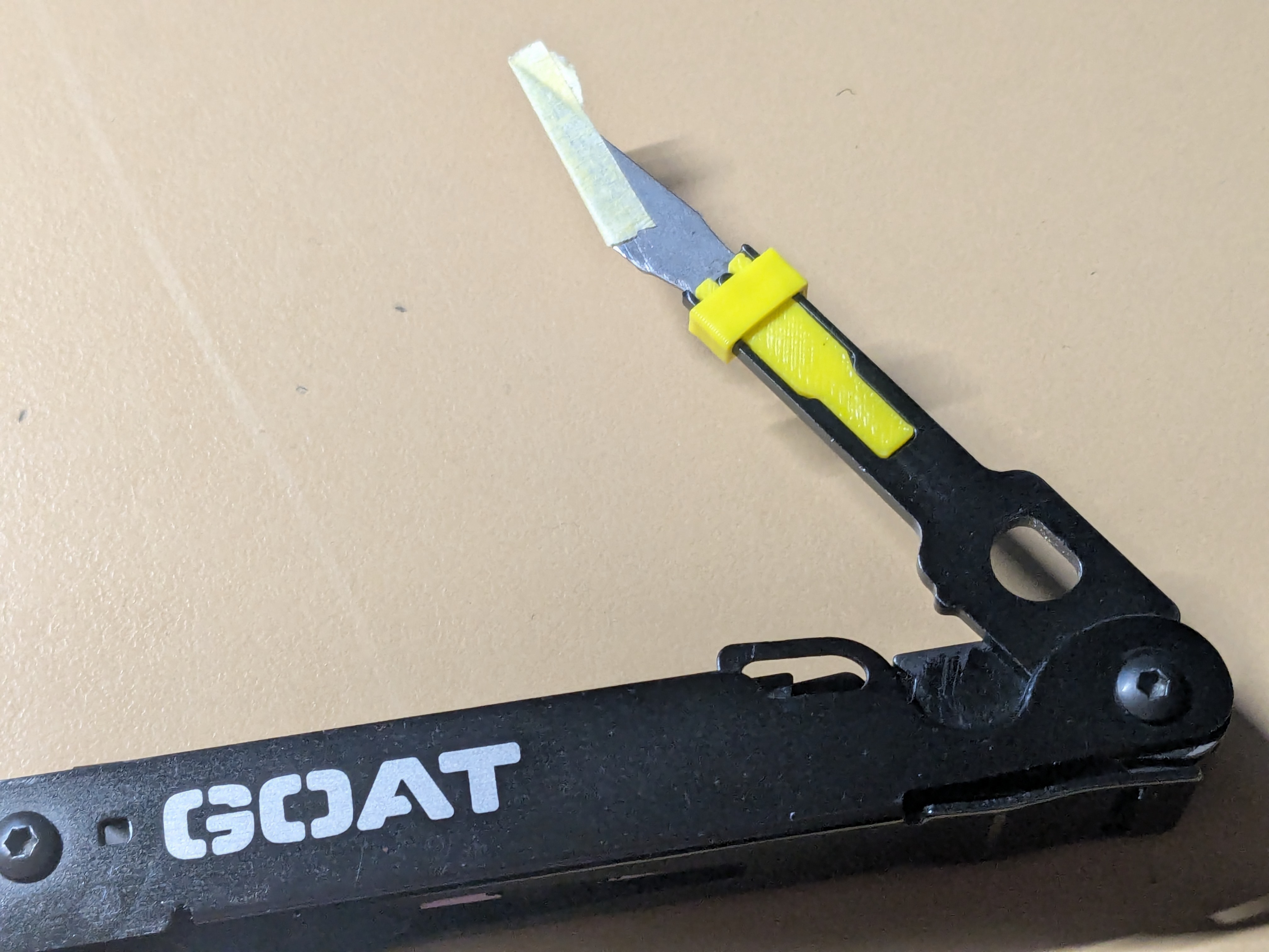 GOAT multitool scalpel blade sleeve replacement