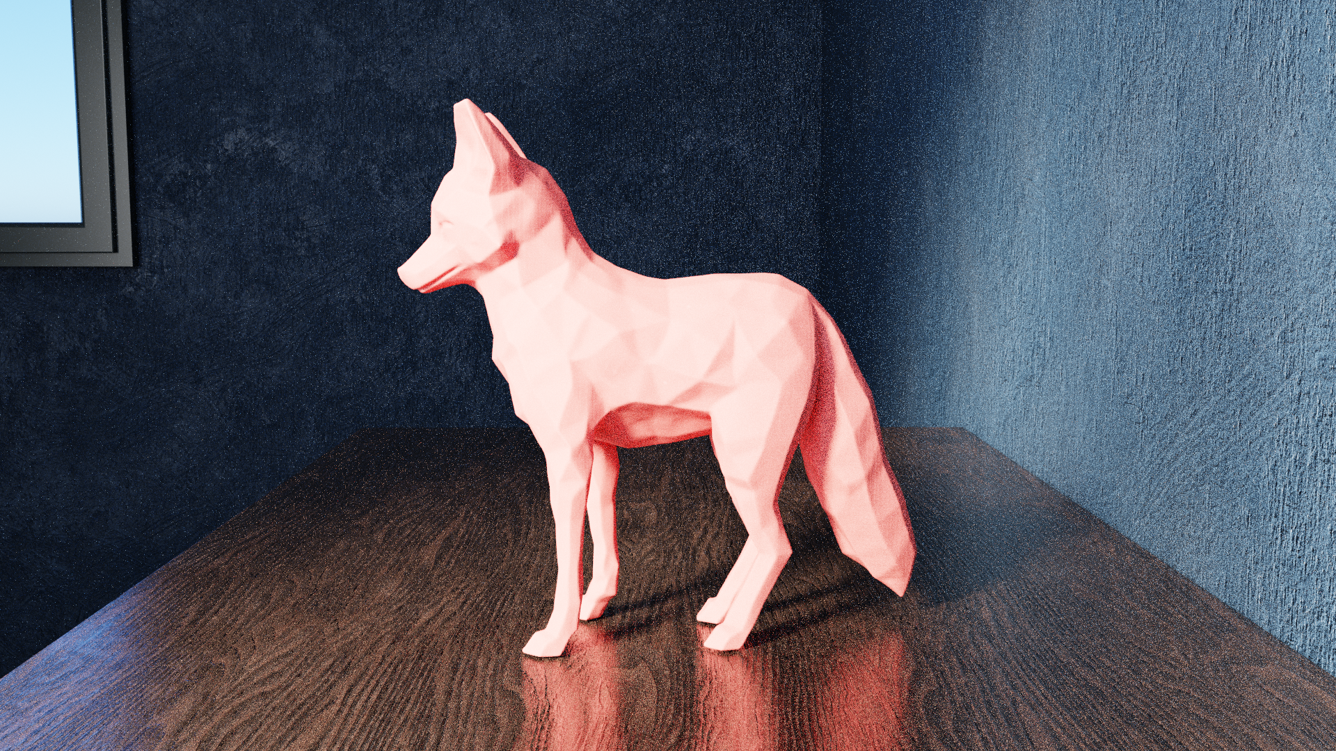 Low Poly Fox — miniatura 4