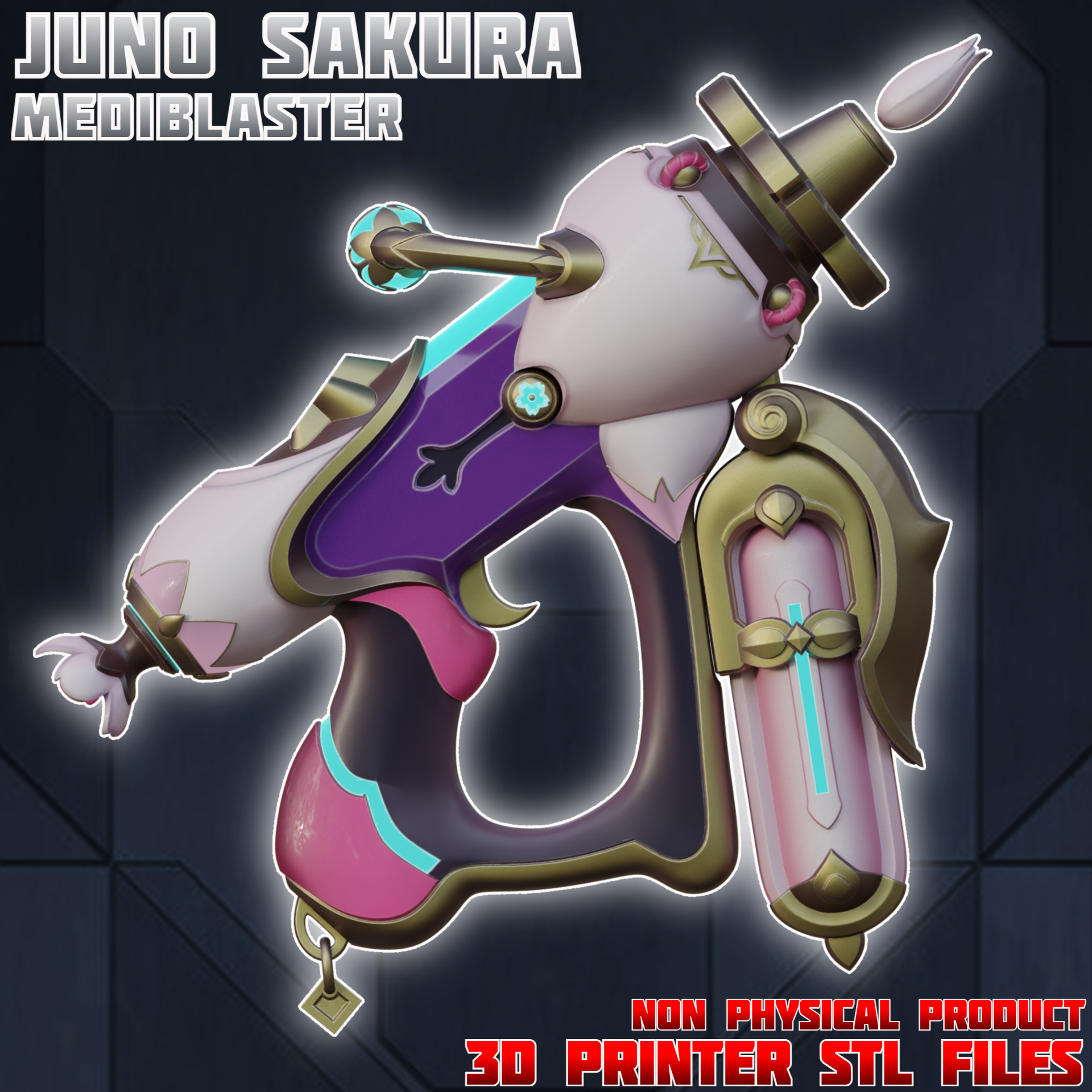 Sakura Juno MediBlaster Pistol Overwatch