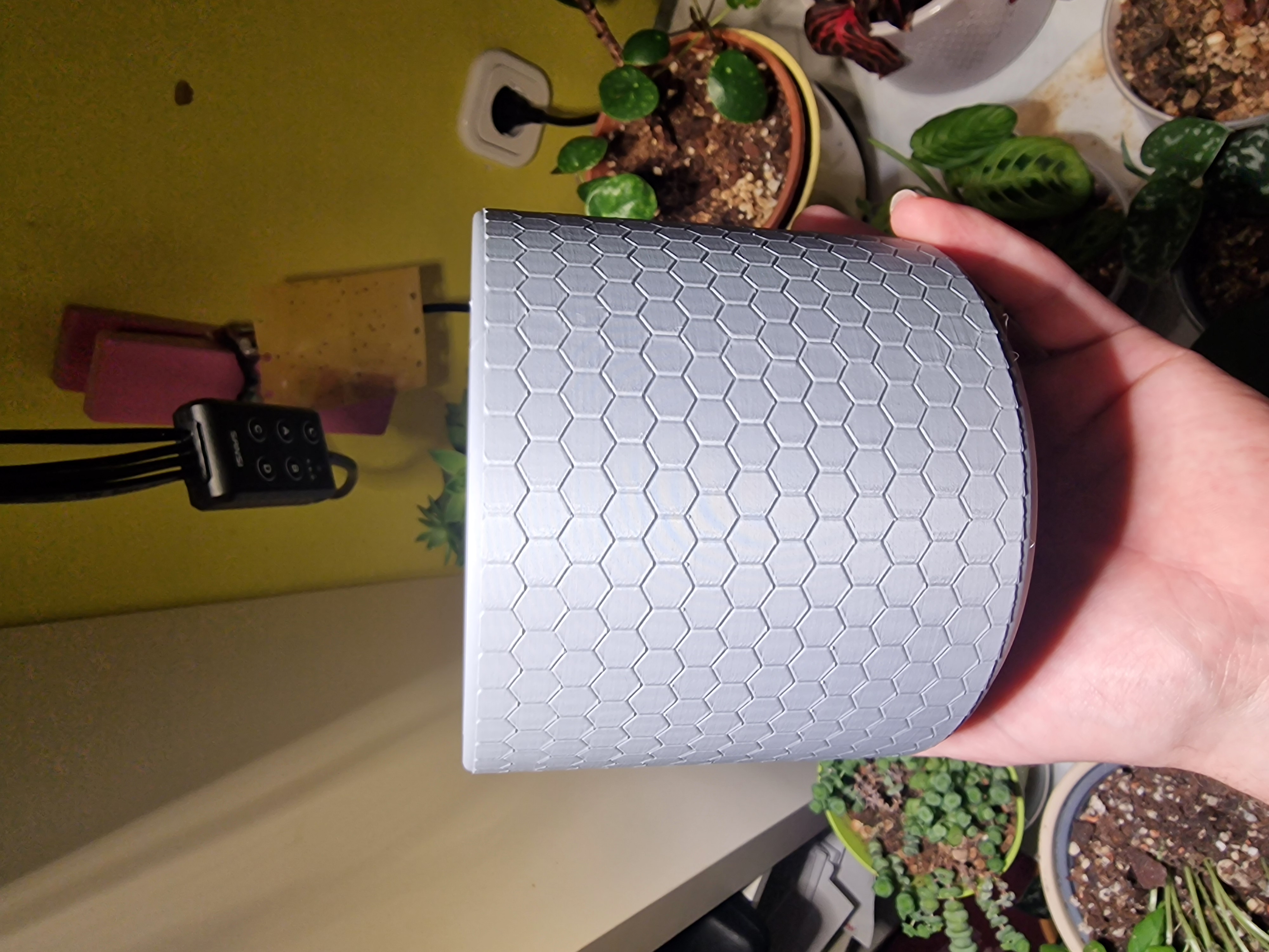Miniatura 2 do modelo 3D Hexagonal Planter