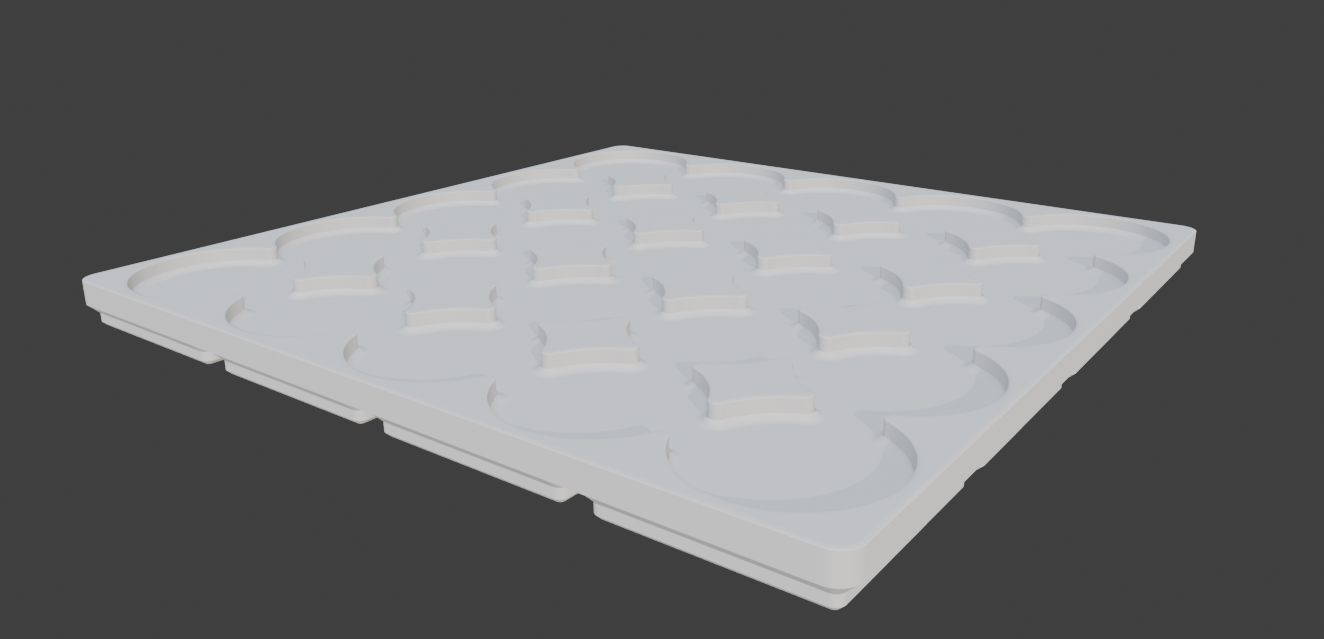 Gridfinity Short Citadel Paint holder