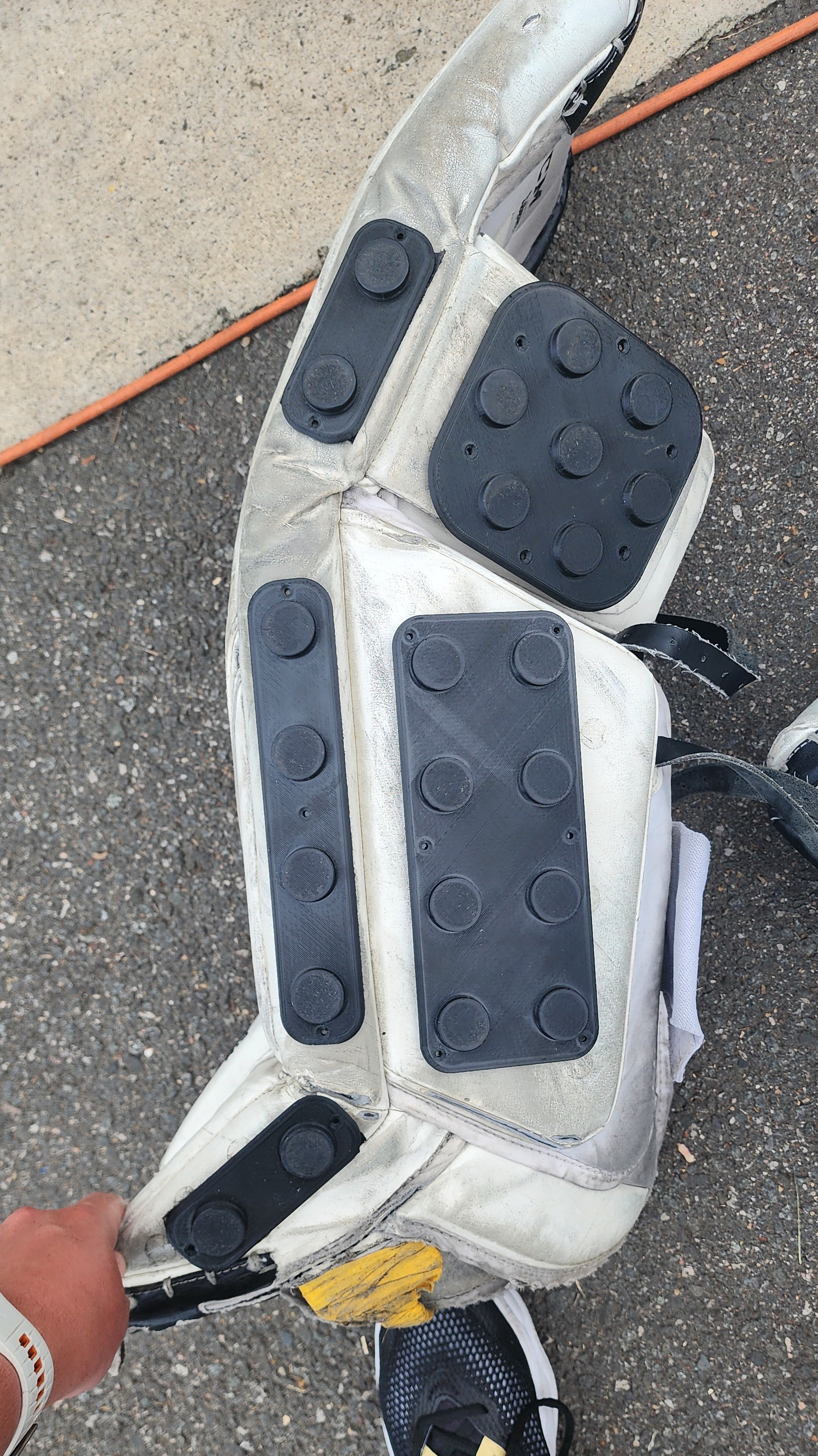 Printable Dek Hockey Goalie Sliders