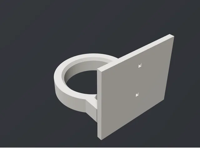 Wall Hair Dryer Holder
