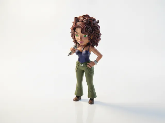 Madonna Singer Figurine Celebrity 3D Printable