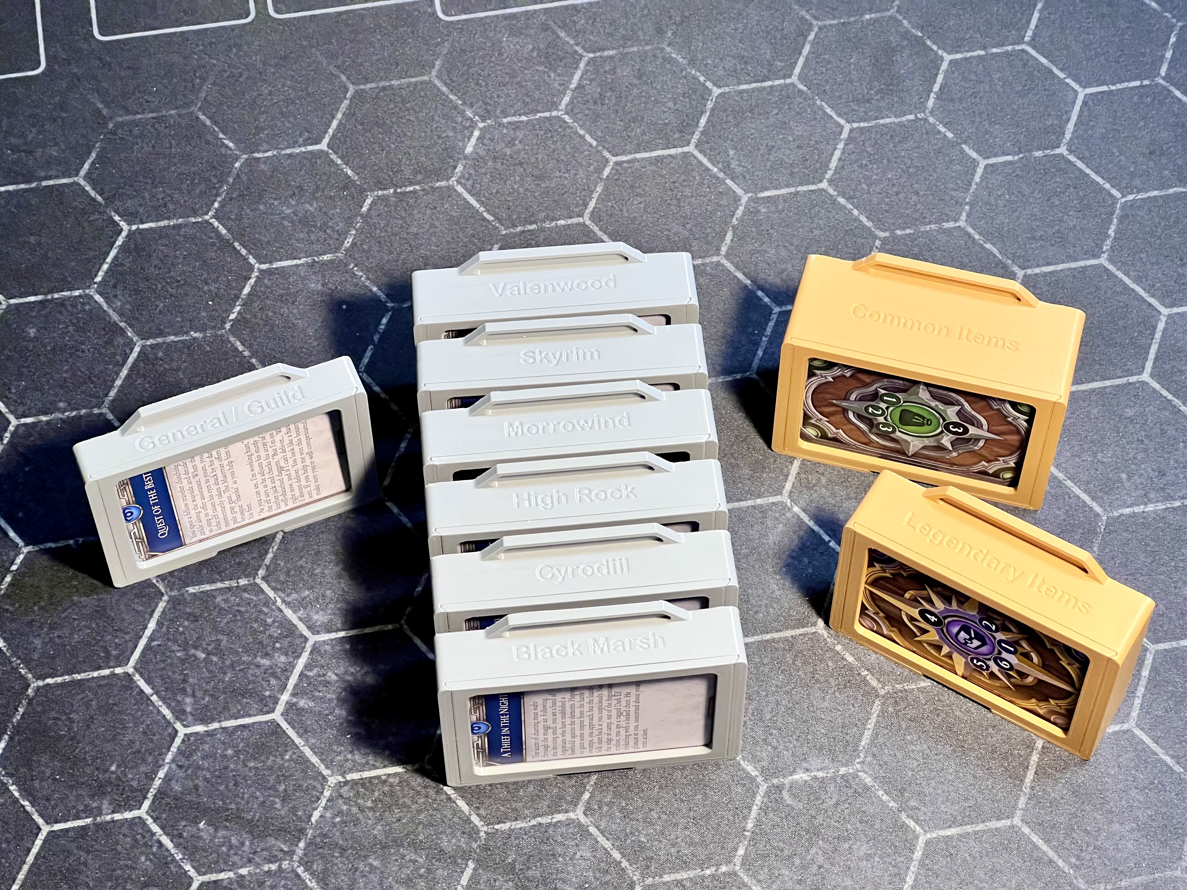 BotSE Card Boxes and Case