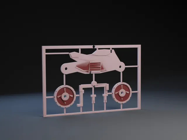 Blender Script (distilled Qwen 2.5) Kit Card : Motorcycle