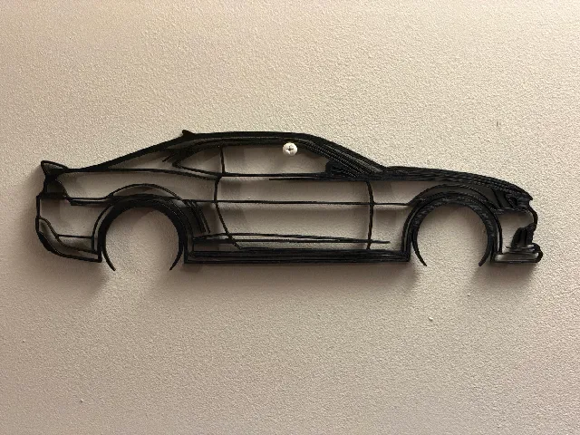 2015 Chevrolet Camaro Z28 Wall Art Silhouette