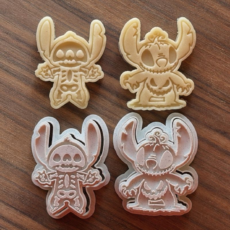 ＂Halloween Stitch＂ Cookie Cutter + Stamp set by TygriCzech | Download ...