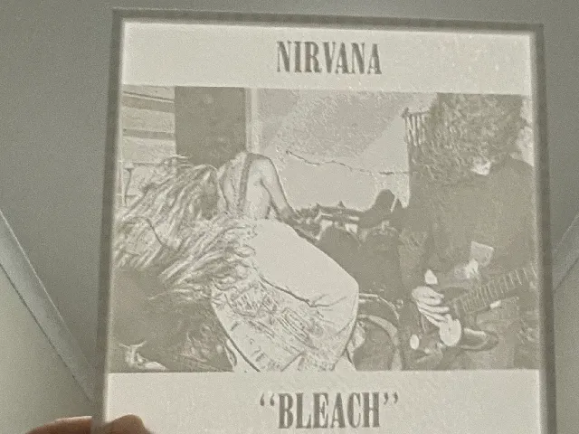 Nirvana "BLEACH" Lithophane (WHITE FILAMENT RECOMENDED)