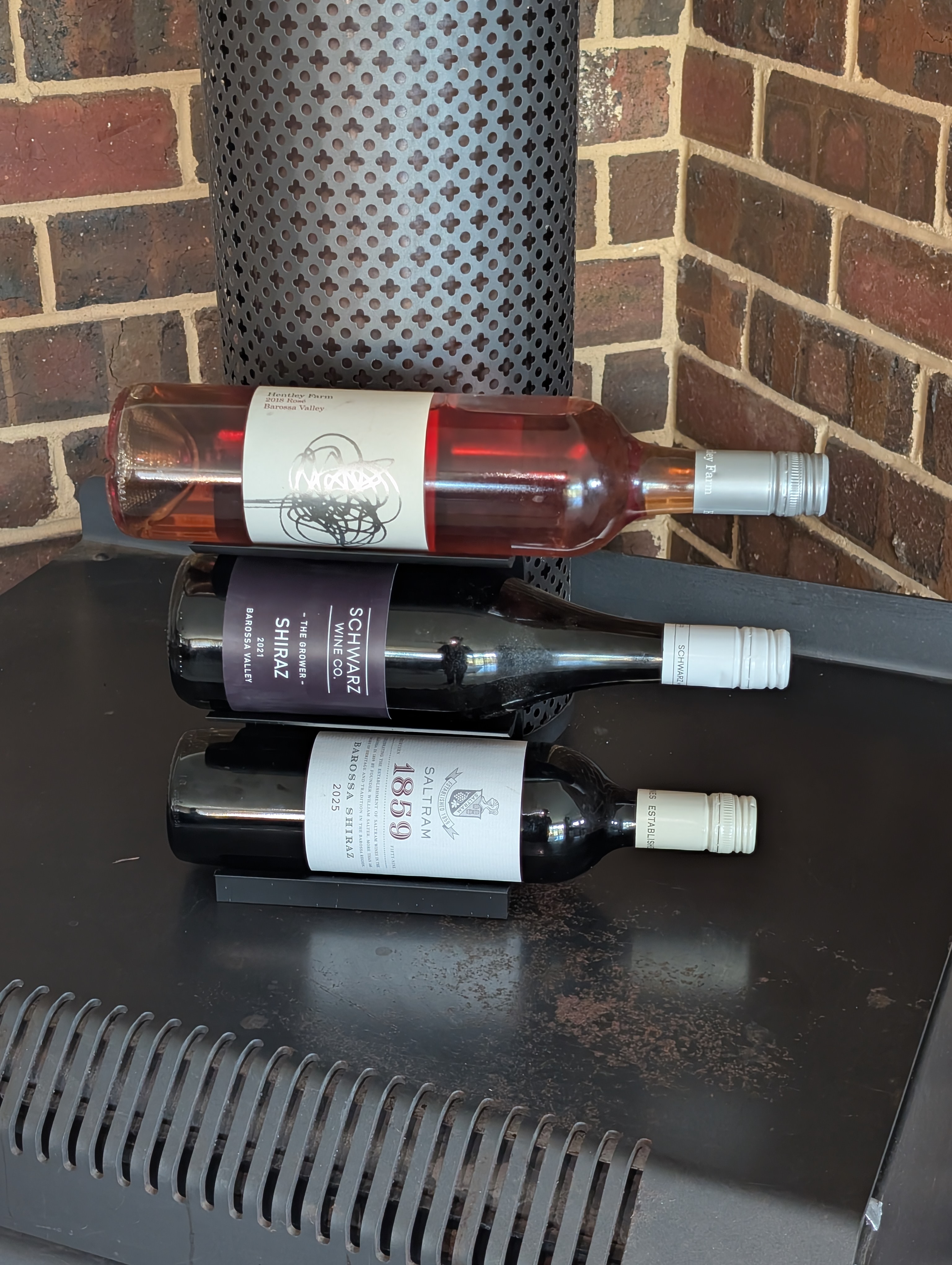 Aimee's wine rack
