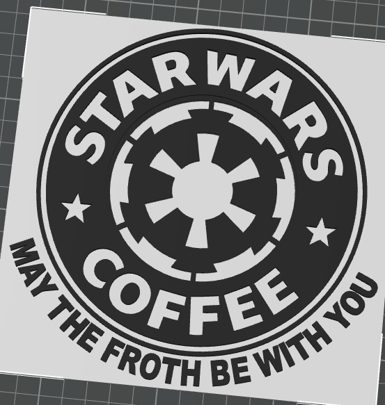 Star Wars May the 4th be with you - EMPIRE coffee