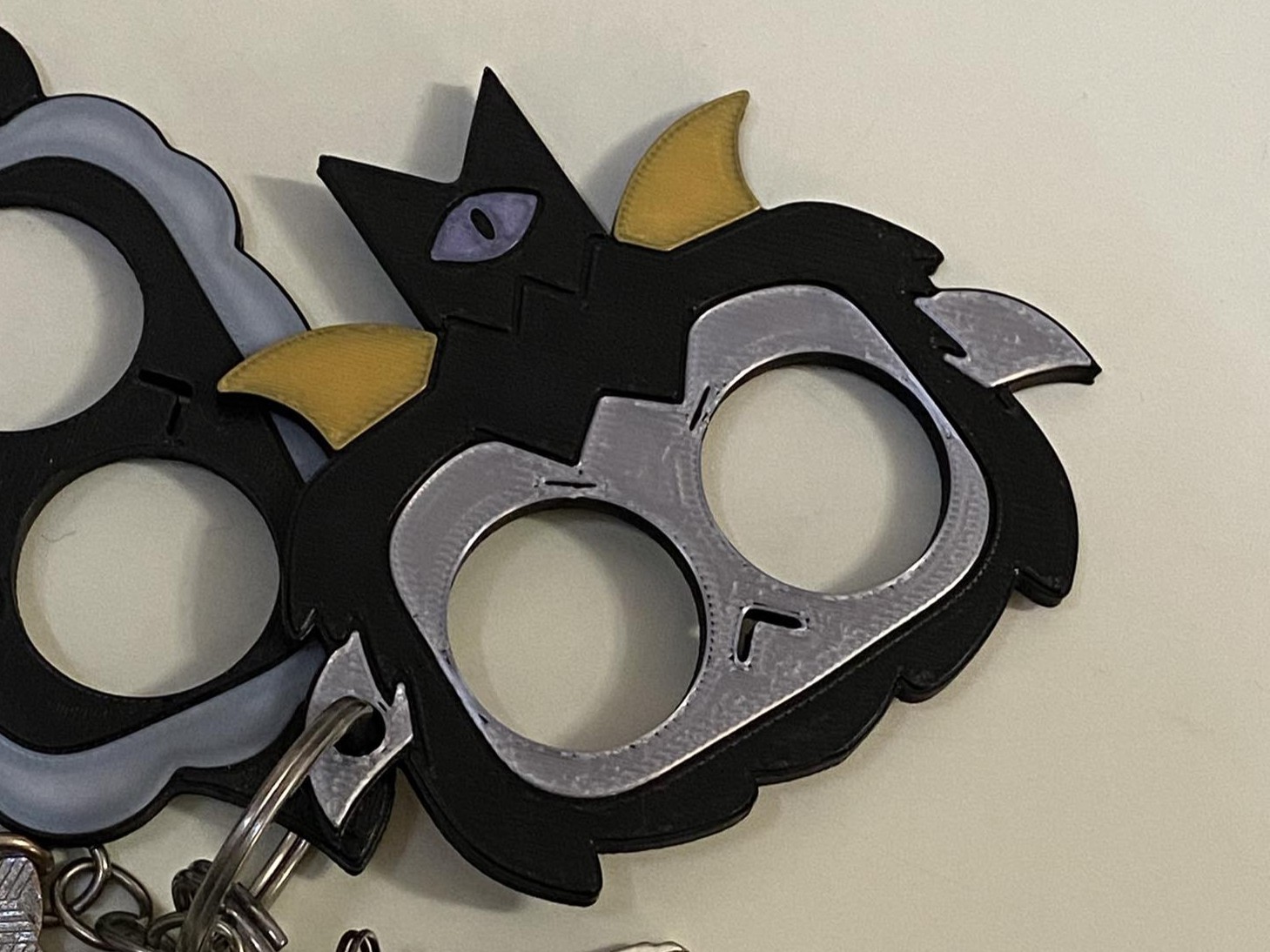 Goat-stet Keychain - Cult of the Lamb