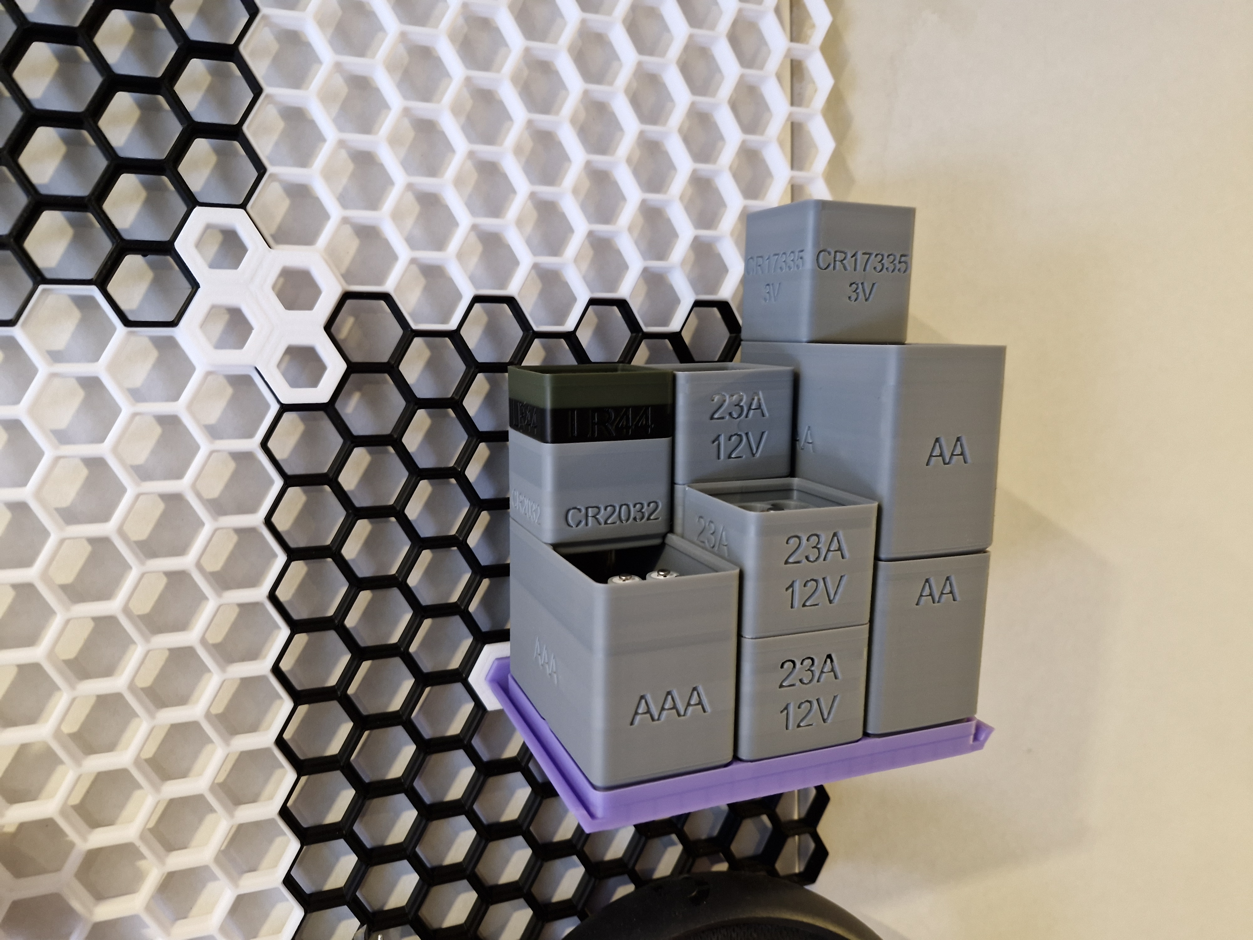 Gridfinity stackable batterystorage (AAA) — thumbnail 4