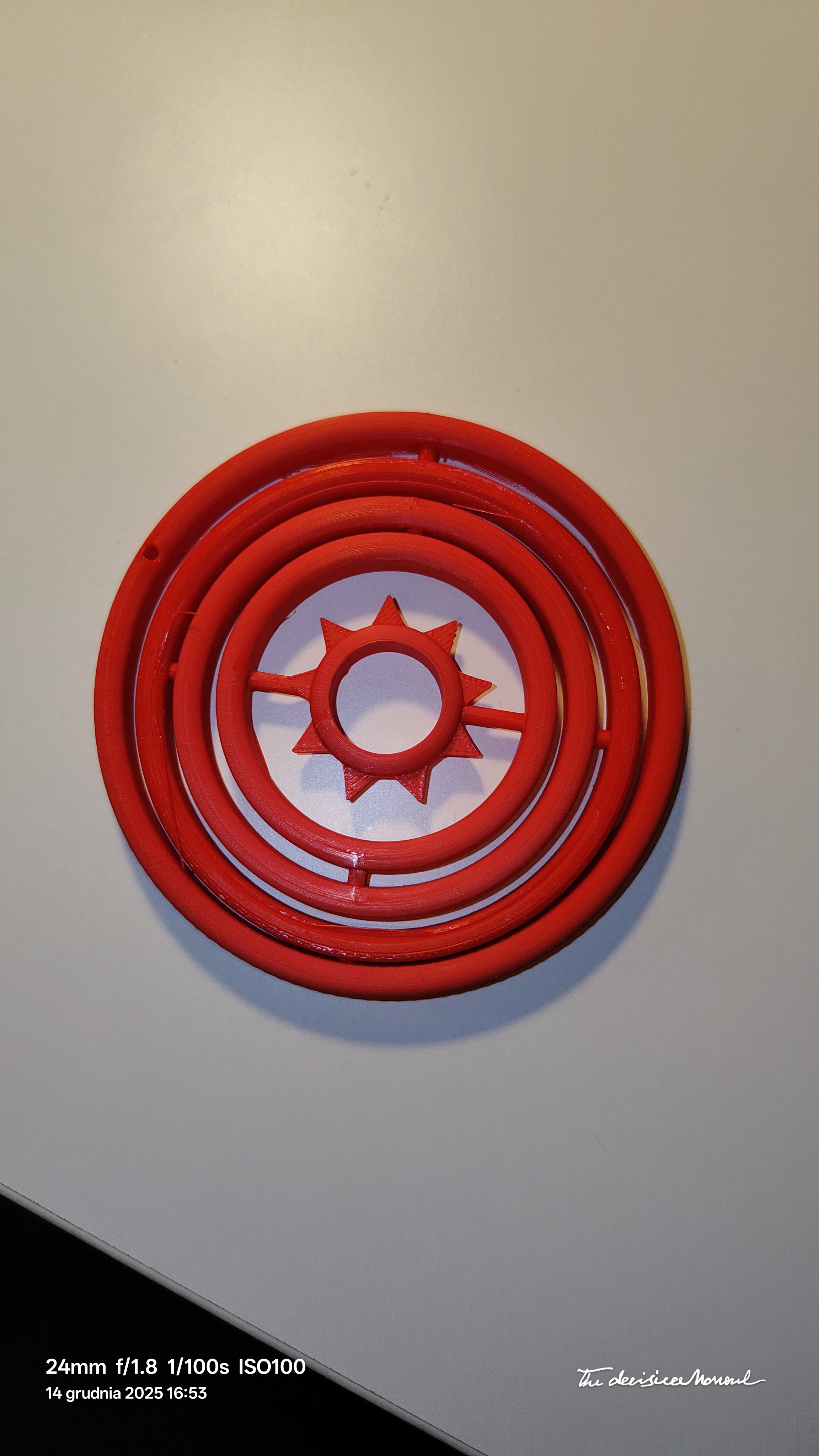 Gyroscope Christmas bauble — thumbnail 2