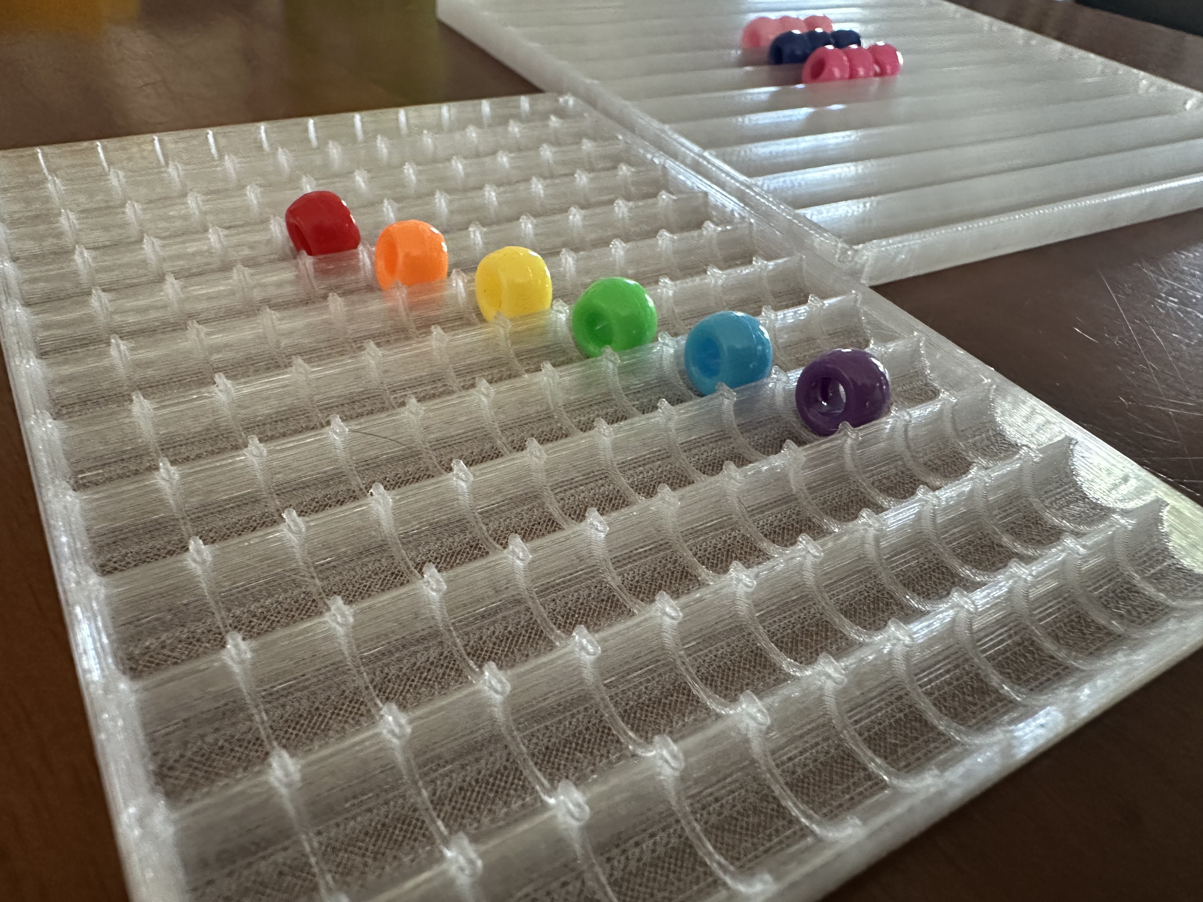 Pony Bead (6x9mm) Layout Trays