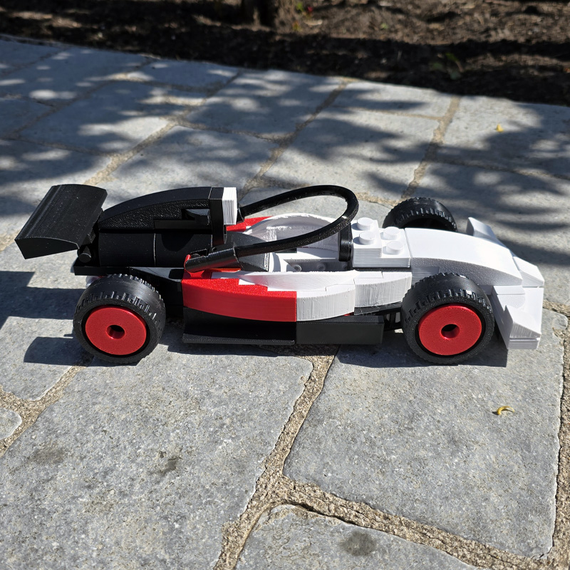 formula 1 brick car