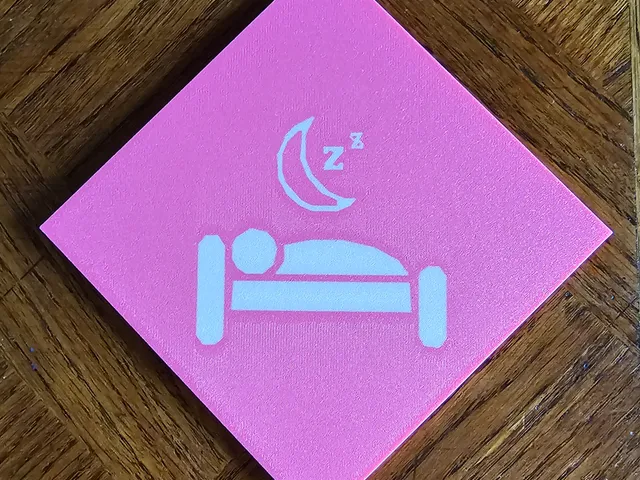 Bedroom sign - 2 versions