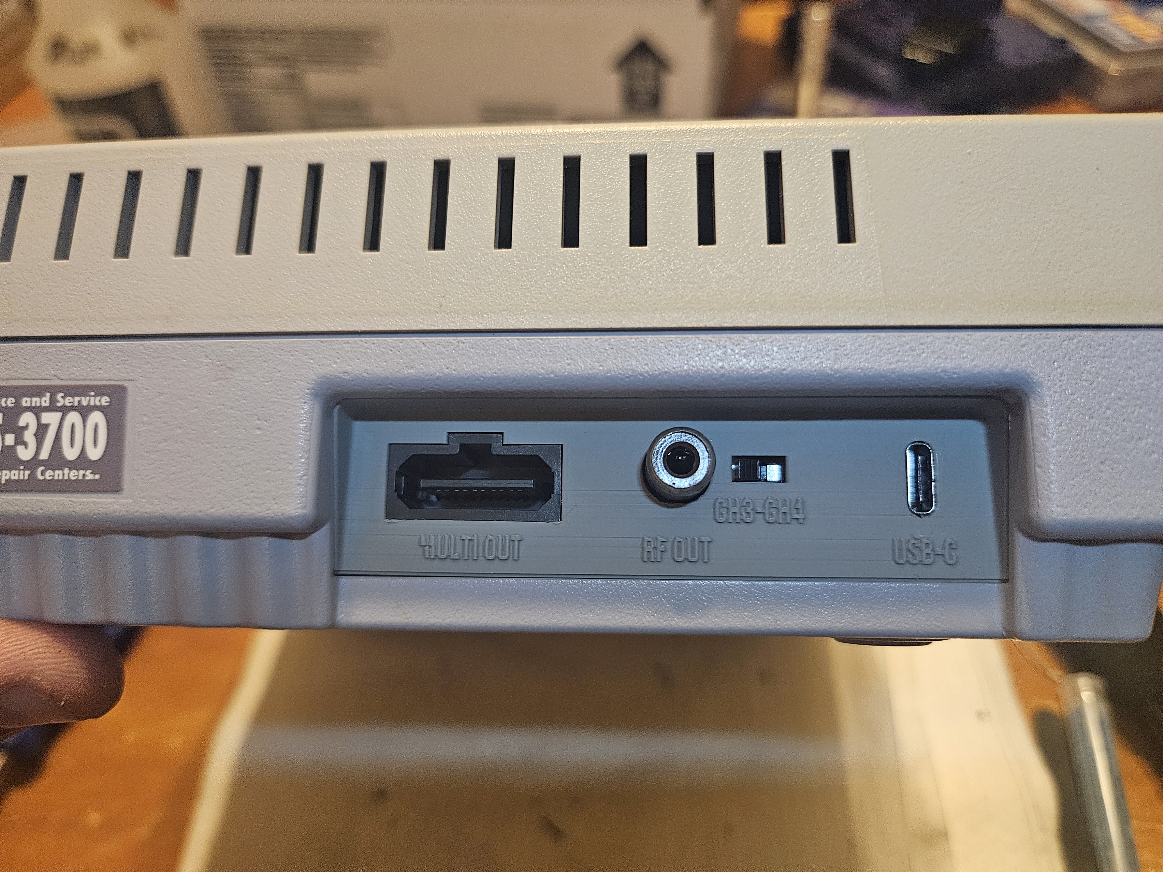 Super Nintendo USB-C Power Port
