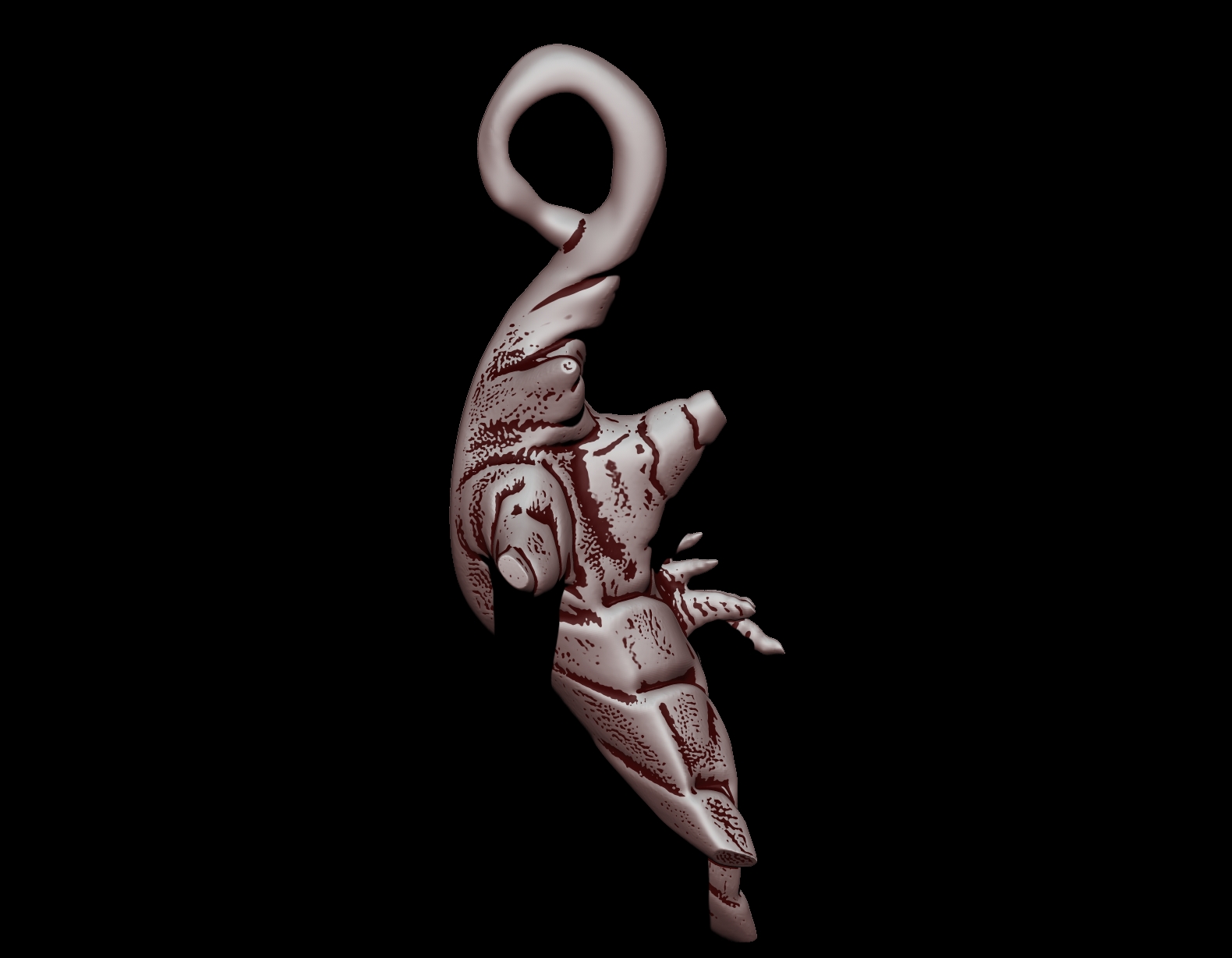 Horns pendant