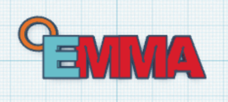 Emma name tag